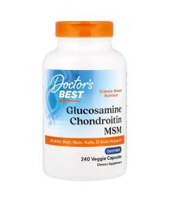 Glucosamin Chondroitin MSM med OptiMSM - 240 kapsler