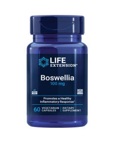 Life Extension, Boswellia, 100 mg, 60 Vegetarian Capsules