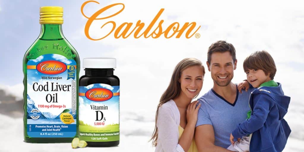 Berömda Carlson Lab fiskoljor