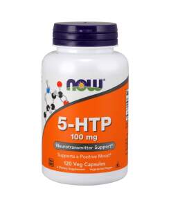 NOW Foods - 5-HTP 100mg - 120 vcaps