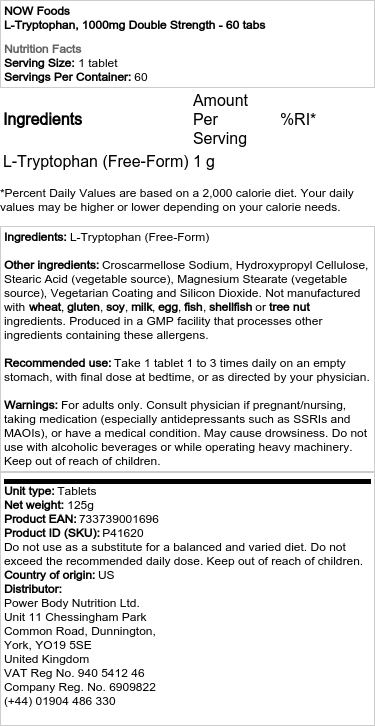 1000mg Double Strength - 60 tabs