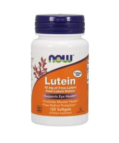 NOW Foods - Lutein 10mg - 120 softgels