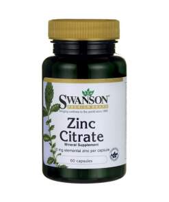 Swanson - Zinc Citrate 50mg - 60 caps