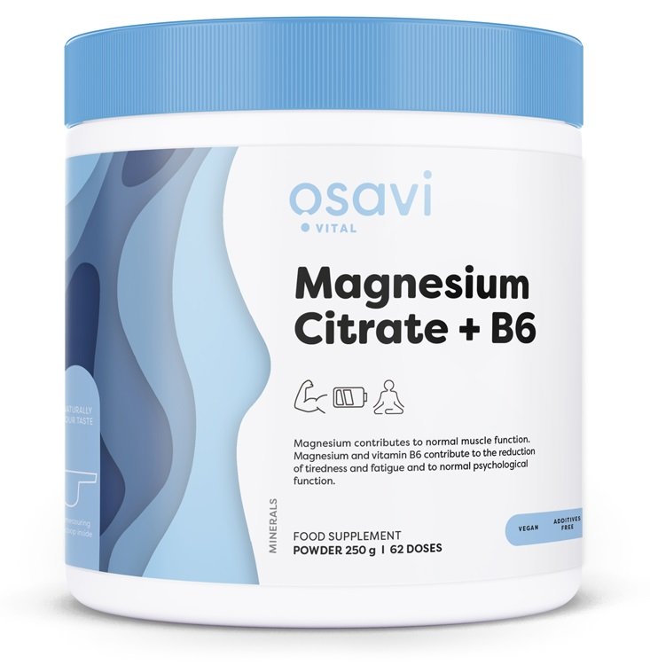 Magnesium Citrate + B6 - 250g