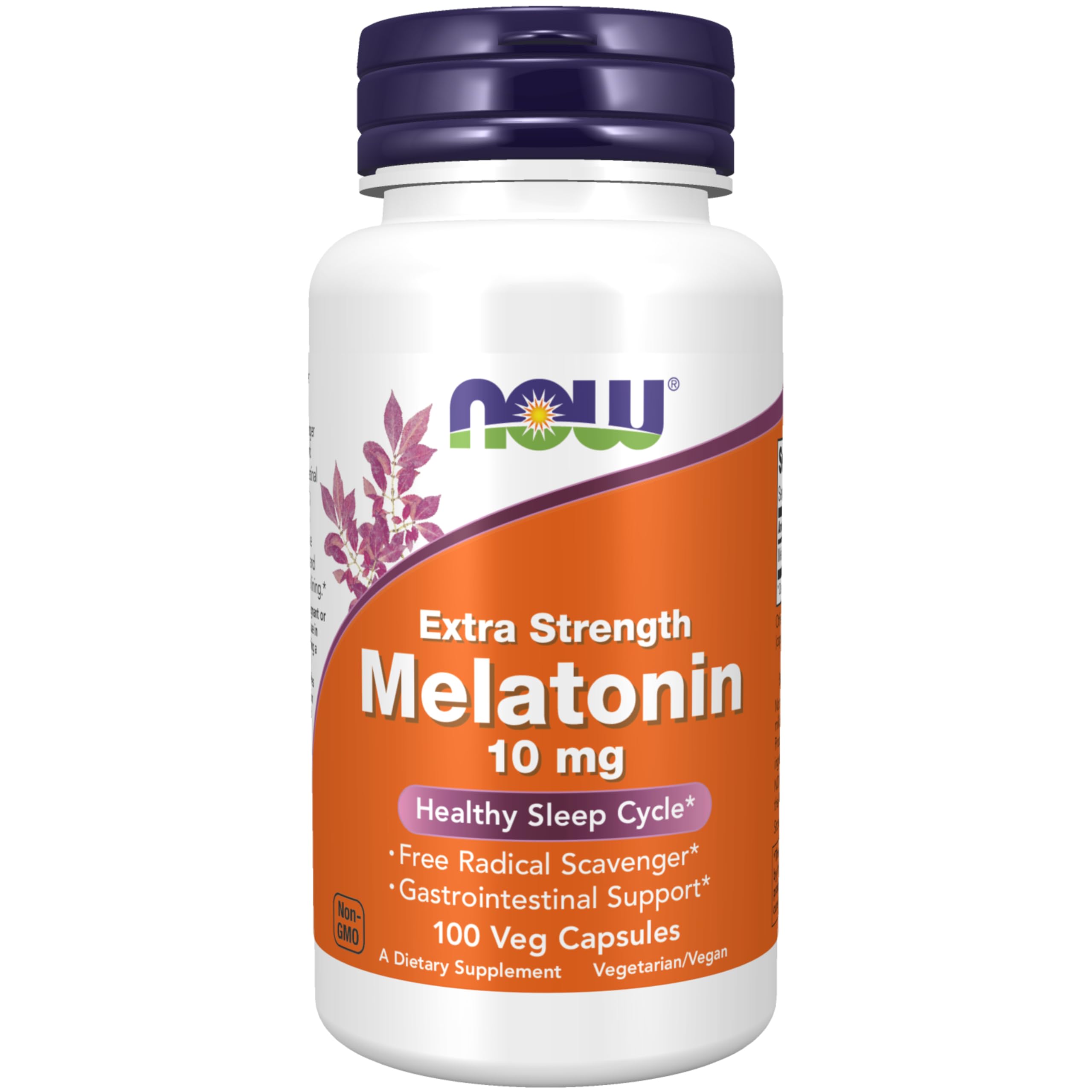 Melatonin 10 mg ekstra styrke 100 veganske kapsler