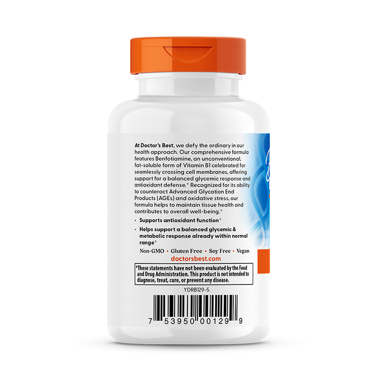 Benfotiamin med BenfoPure, 150 mg - 120 vegetabilske kapsler - Billede 3