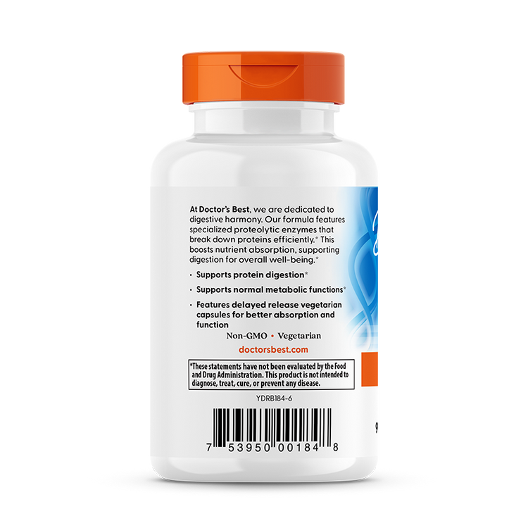 Proteolytiske enzymer - 90 vcaps - Billede 3