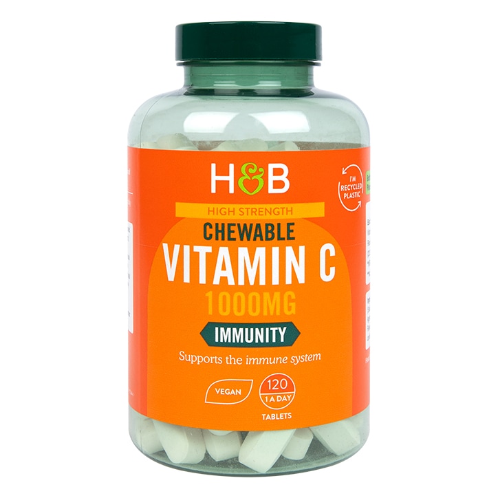 Holland & Barrett - Højstyrke Tyggetabletter med C-vitamin