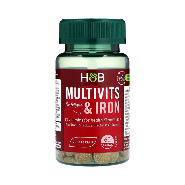 Holland & Barrett - Multivitaminer & Jern - 60 tabletter (EAN 5059604689468)