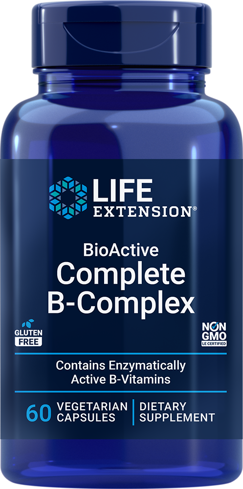 Life Extension - Bio-Aktiv Komplet B-Kompleks - 60 kapsler