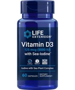Life Extension - Vitamin D3 med hav-jod