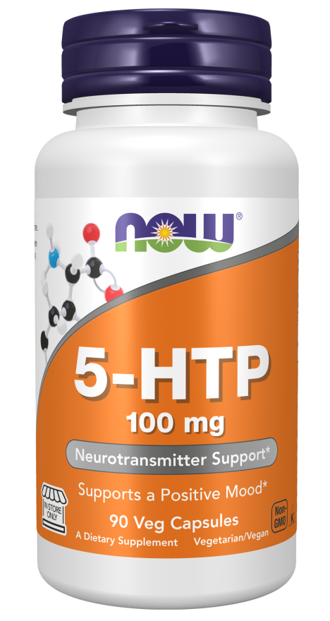 5-HTP, 100mg - 60 vcaps - Billede 4
