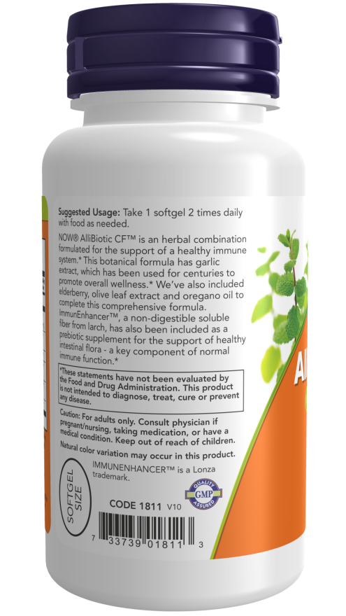 AlliBiotic CF - 60 softgels - Billede 3