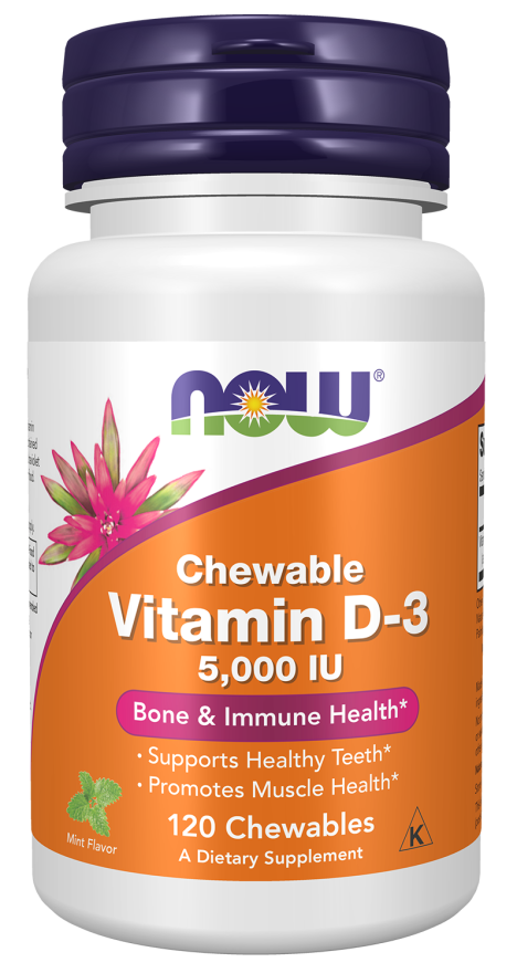 NOW Foods - Vitamin D-3