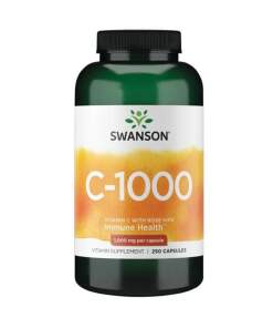 Swanson - C-vitamin med hybenekstrakt