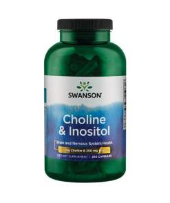 Swanson - Cholin & Inositol - 250 kapsler