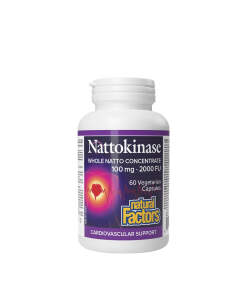 Natural Factors Nattokinase 100 mg (60 Veggie Capsules)