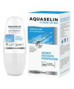 AQUASELIN Extreme Men Specialist antiperspirant roll-on (50 ml / 1.76 fl.oz.)