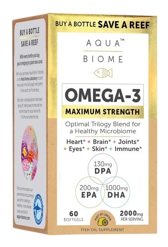 Aqua Biome Omega-3 Maksimal Styrke