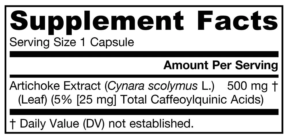 Artiskok – 500mg – 180 vcaps - Image 2