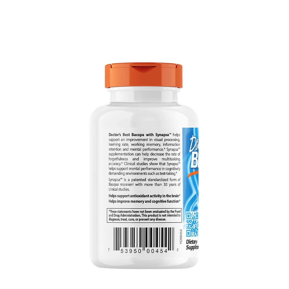 Synapsa – Bacopa Med – 60 vcaps - Image 9