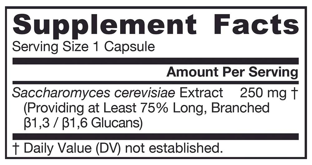 Beta Glucan – 60 capsules - Image 2
