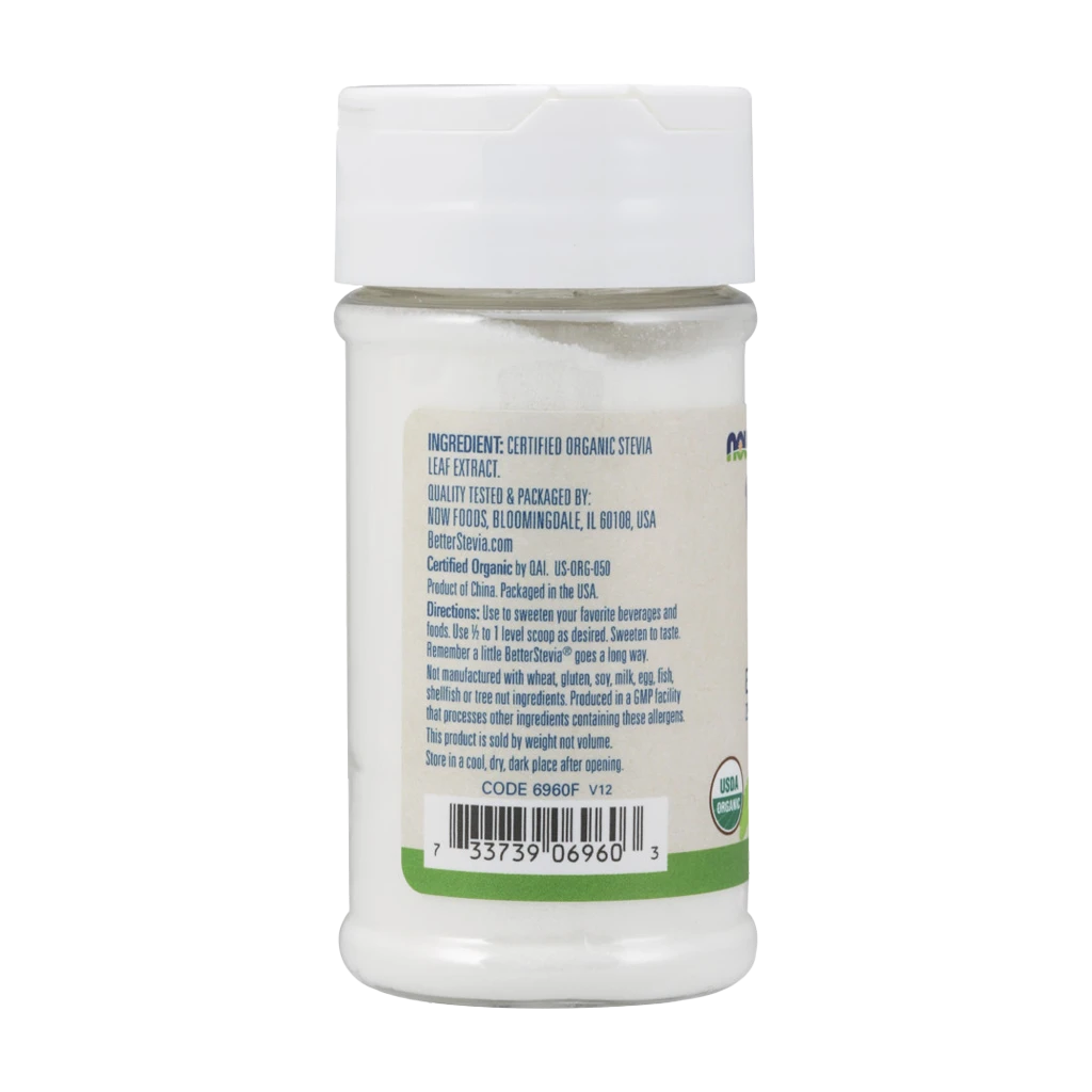 Bedre – Stevia Extract Powder, Organic – 28g - Image 3