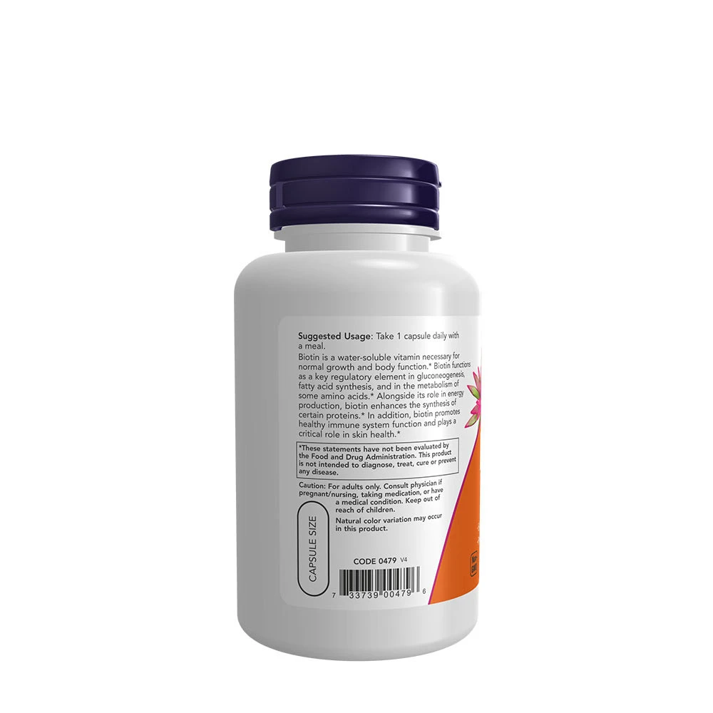 Biotin – 10 mg extract – 120 capsules - Image 8