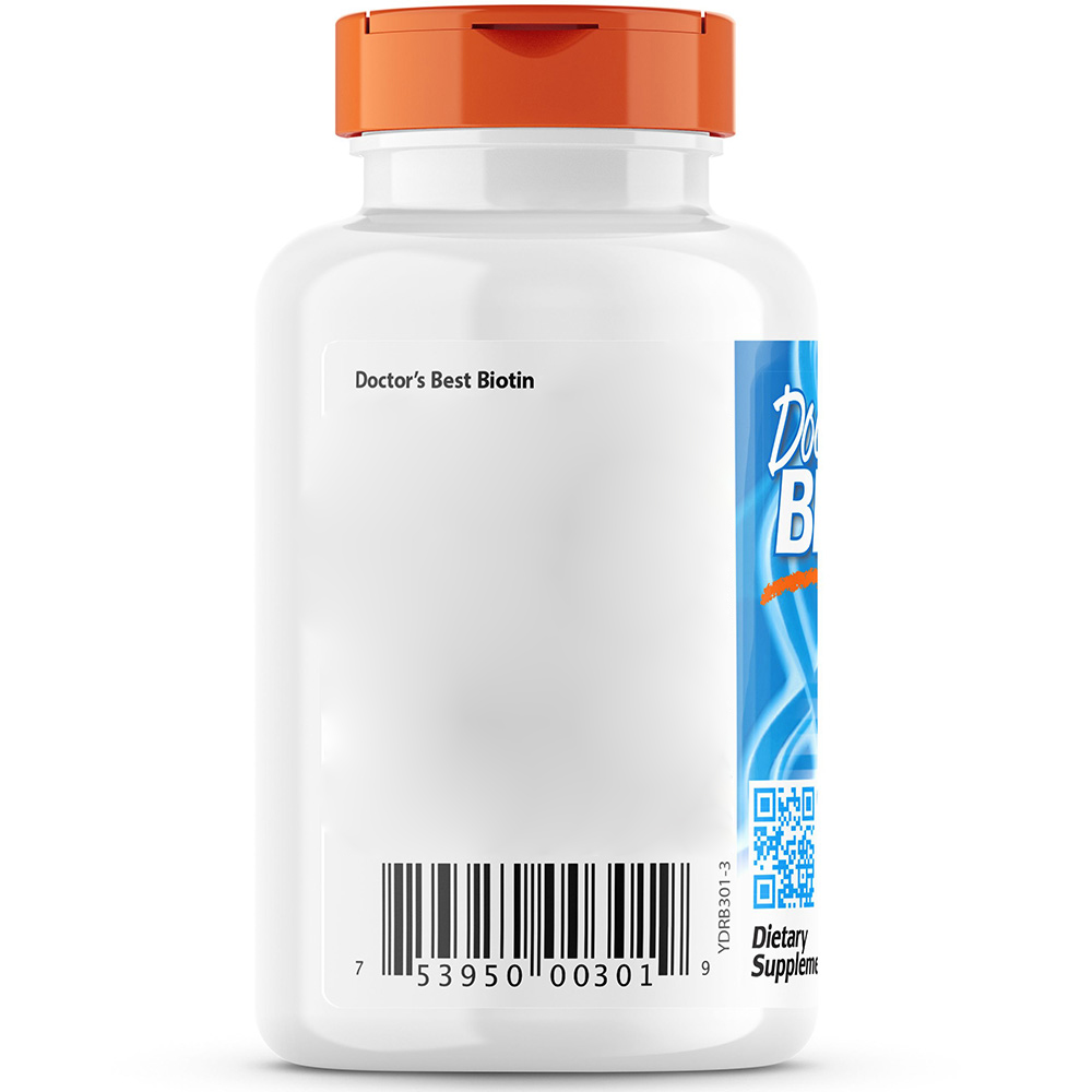 Biotin – 5000mcg – 120 hætteglas - Image 4