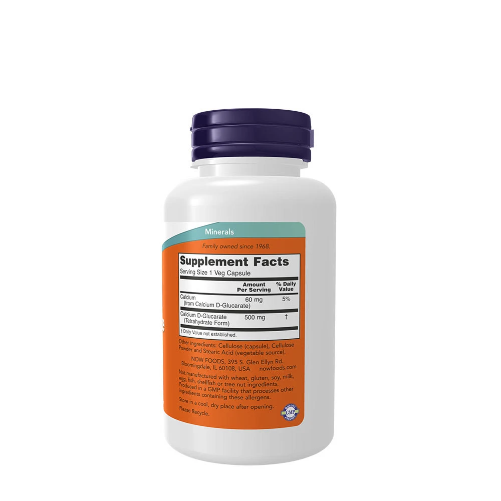 Calcium D-glucarat – 500 mg – 90 veganske kapsler - Image 6