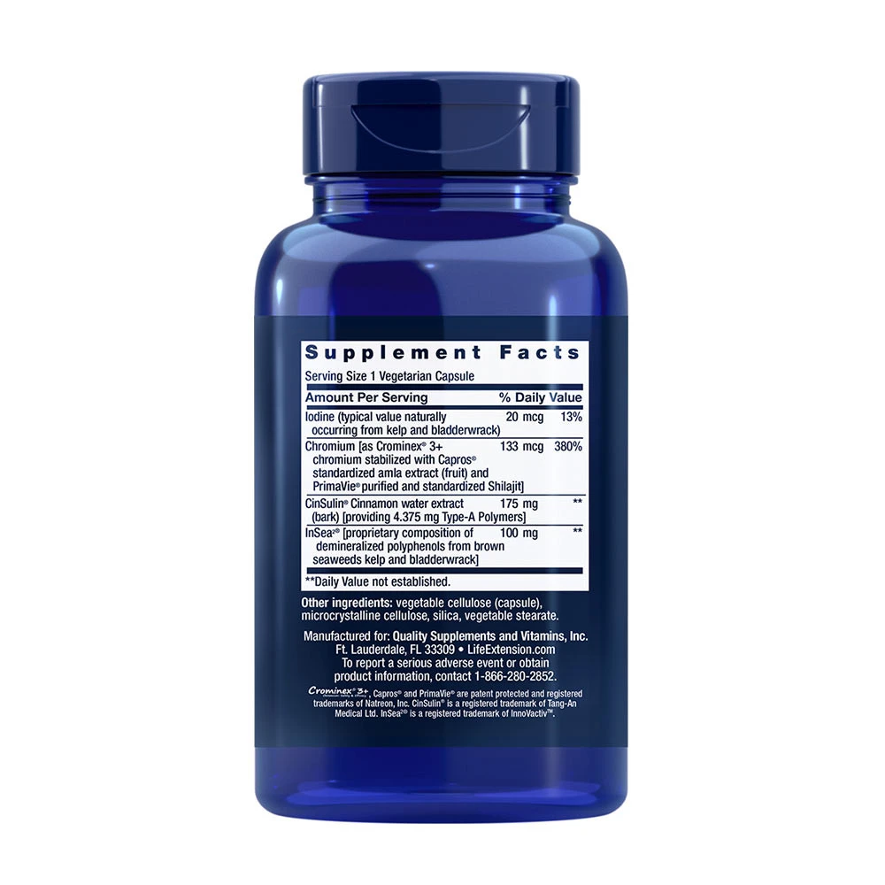 CinSulin Med InSea2 & Crominex 3+ – 90 Vcaps - Image 7