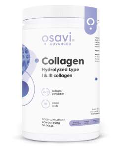 Collagen Peptides - Hydrolyzed Type 1 & 3 - 600g