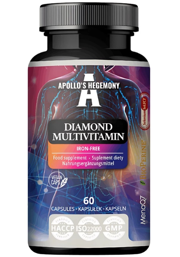 Diamond Multivitamin Iron-Free - 60 vcaps
