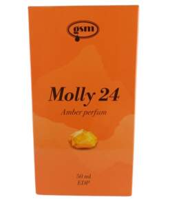 GSM MUMIO Amber Perfume for Women MOLLY 24 (50 ml)