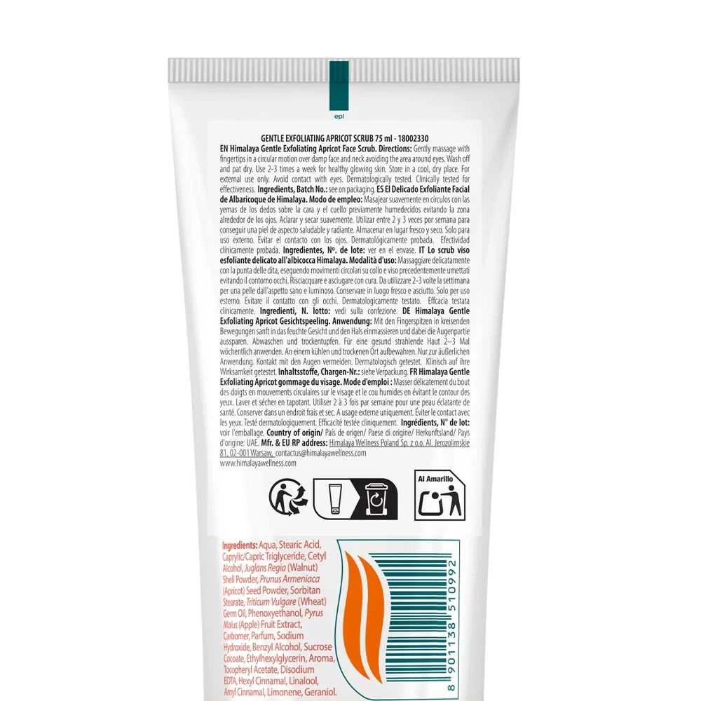 Mild Exfoliating Apricot Scrub – 75 ml - Image 6