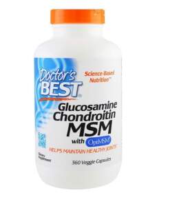 Glucosamine Chondroitin MSM with OptiMSM - 360 caps