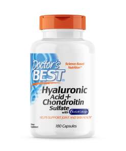 Hyaluronic Acid + Chondroitin Sulfate with BioCell Collagen - 180 caps