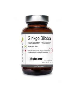 KENAY Ginkgo Biloba contains Ginkgoselect PLUS Phytosome (60 caps)
