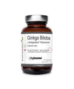 KENAY Ginkgo Biloba contains Ginkgoselect PLUS Phytosome (60 caps)