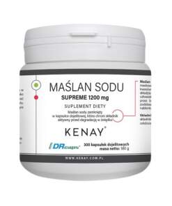 KENAY Sodium Butyrate SUPREME 1200 mg (300 caps)