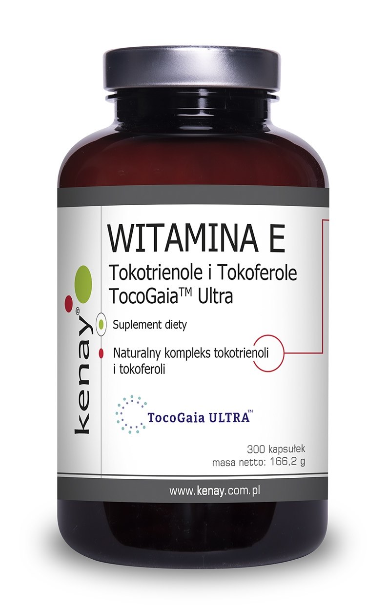 KENAY Vitamin E Tocotrienols and Tocopherols TocoGaia Ultra (300 caps)