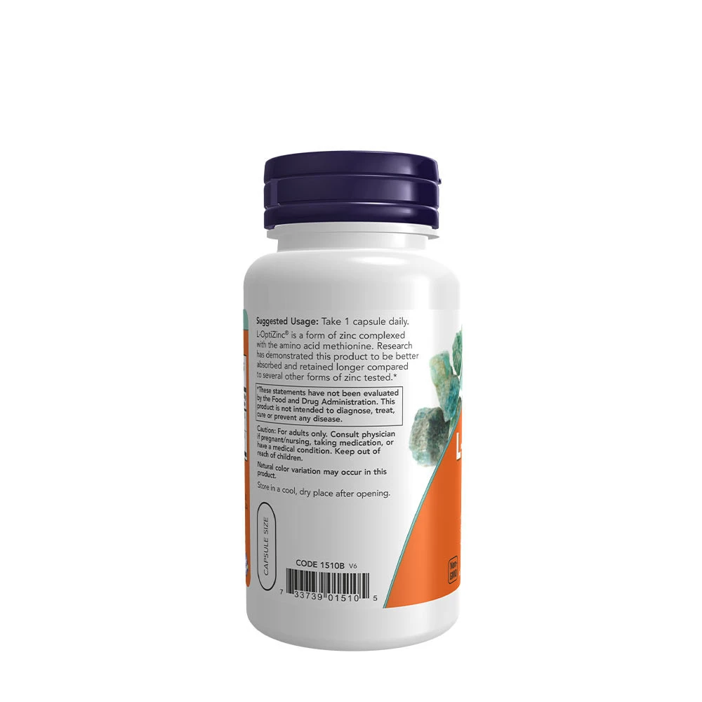 L-OptiZink – 30 mg – 100 capsules - Image 3
