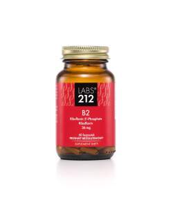 LABS212 Vitamin B2 Riboflavin 5'-Phosphate + Riboflavin (60 caps)
