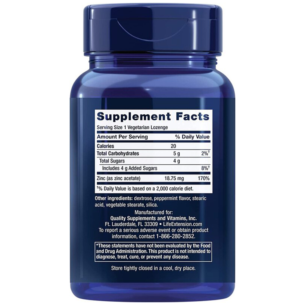 Forbedrede Zinkpastiller – Pebermynte – 30 vegetariske tabletter - Image 5