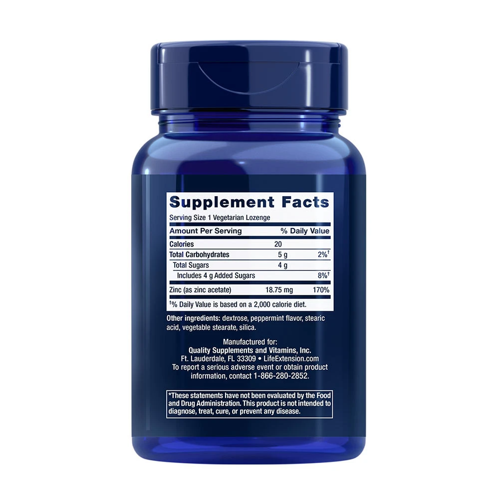 Forbedrede Zinkpastiller – Pebermynte – 30 vegetariske tabletter - Image 6