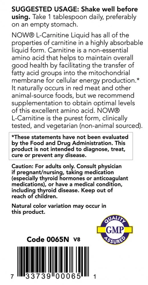 L-Carnitin Liquid – 1000 mg with Citrus Flavour – 473 ml - Image 3