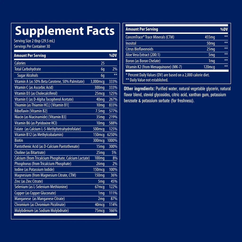 Flydende Multivitamin-Mineral, Bær – 887 ml - Image 5
