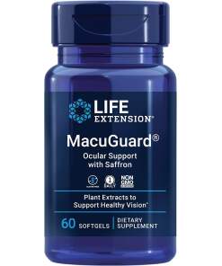 MacuGuard Ocular Support with Saffron - 60 softgels