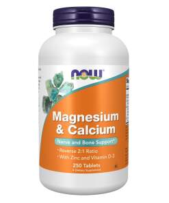 Magnesium & Calcium with Zinc and Vitamin D3 - 250 tablets