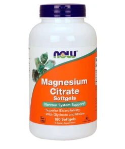 Magnesium Citrate Softgels - 180 softgels